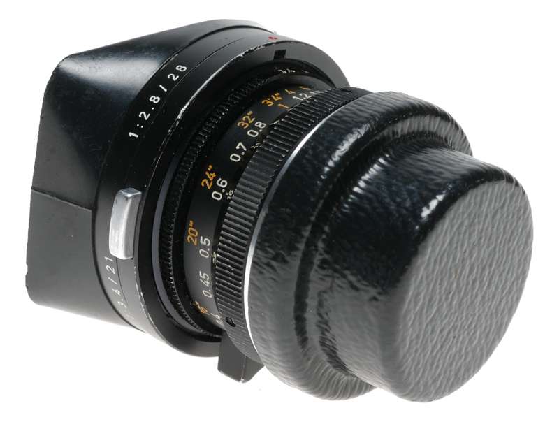 Black Super-Angulon 1:3.4/21 Leitz Ultra Wide Angle f=21mm