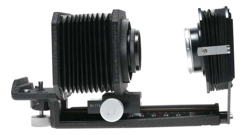 UXOOR Balgeneinstellgeraet UZEOO close up focusing bellows boxed
