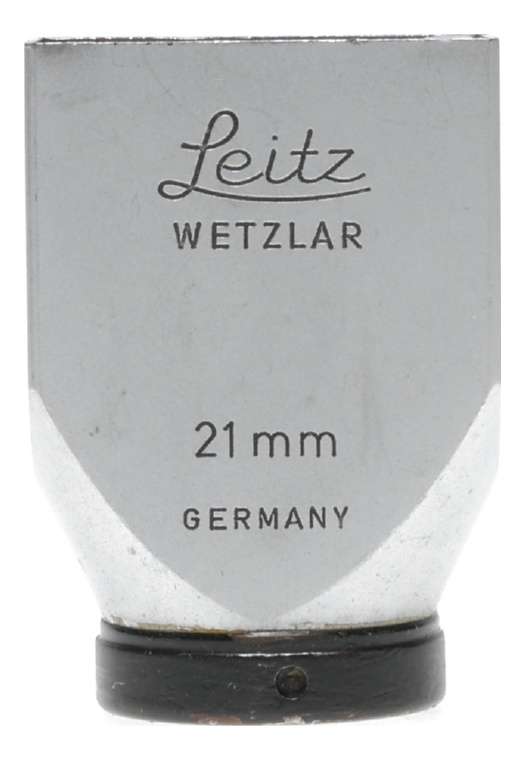 Leitz 21mm Ultra Wide Angle Chrome Leica Viewfinder Germany