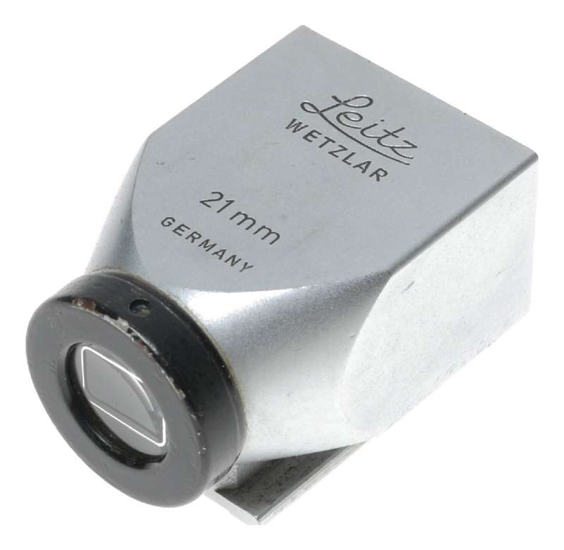 Leitz 21mm Ultra Wide Angle Chrome Leica Viewfinder Germany