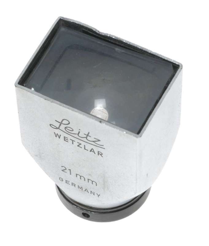 Leitz 21mm Ultra Wide Angle Chrome Leica Viewfinder Germany