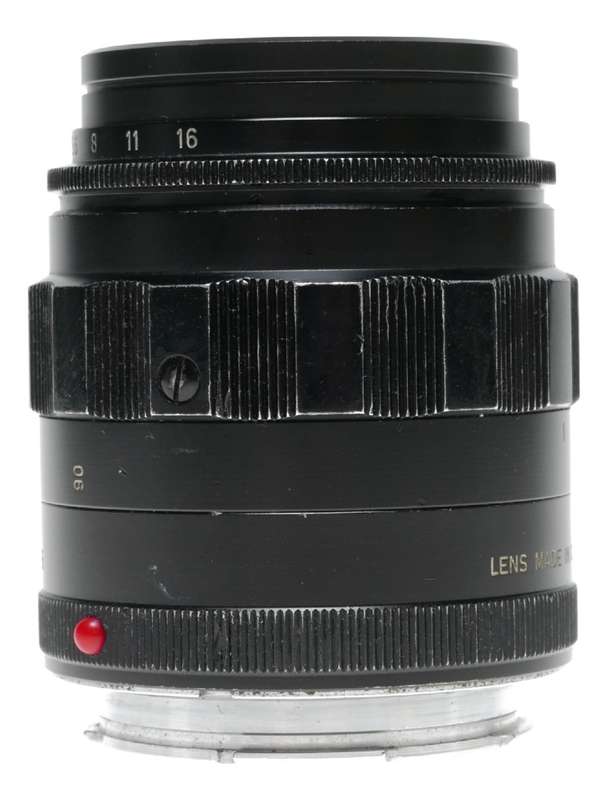 Black Tele-Elmarit 1:2.8/90 mm Leica M Leitz f=90mm F2.8 prime lens