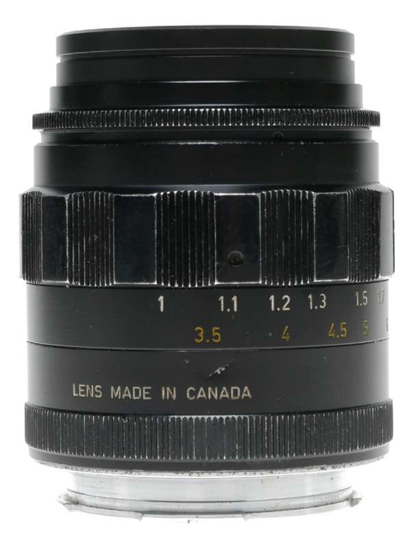 Black Tele-Elmarit 1:2.8/90 mm Leica M Leitz f=90mm F2.8 prime lens