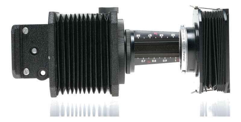 UXOOR Balgeneinstellgeraet UZEOO close up focusing bellows boxed