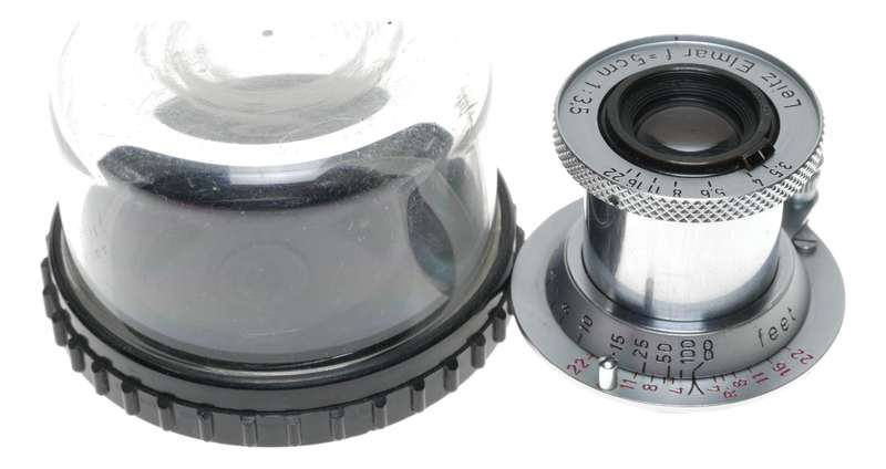 3.5/50 Elmar collapsible compact Leica 50mm LTM SM M39 lens