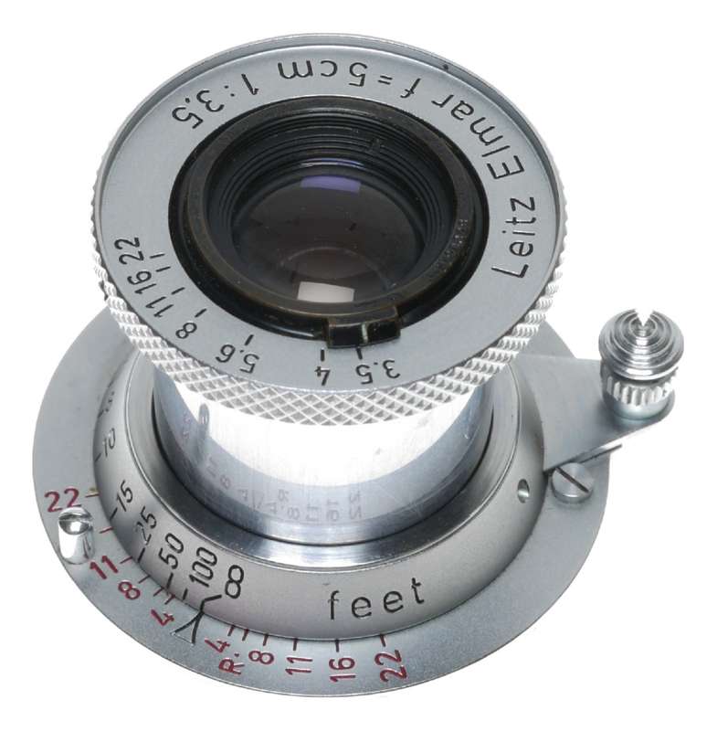 3.5/50 Elmar collapsible compact Leica 50mm LTM SM M39 lens