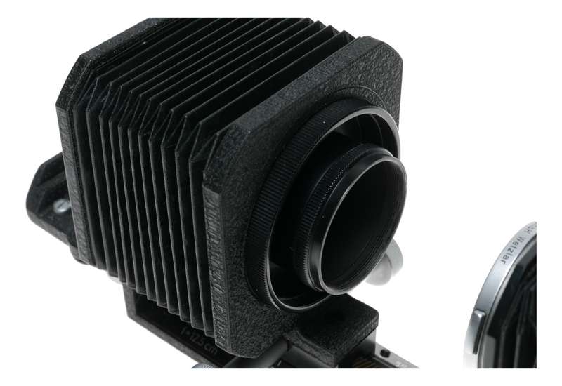 UXOOR Balgeneinstellgeraet UZEOO close up focusing bellows boxed