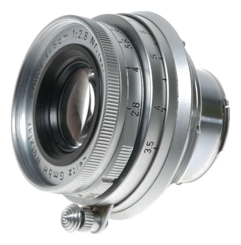 2.8/50mm Elmar 5cm f2.8 Collapsible Leica BM rangefinder camera lens