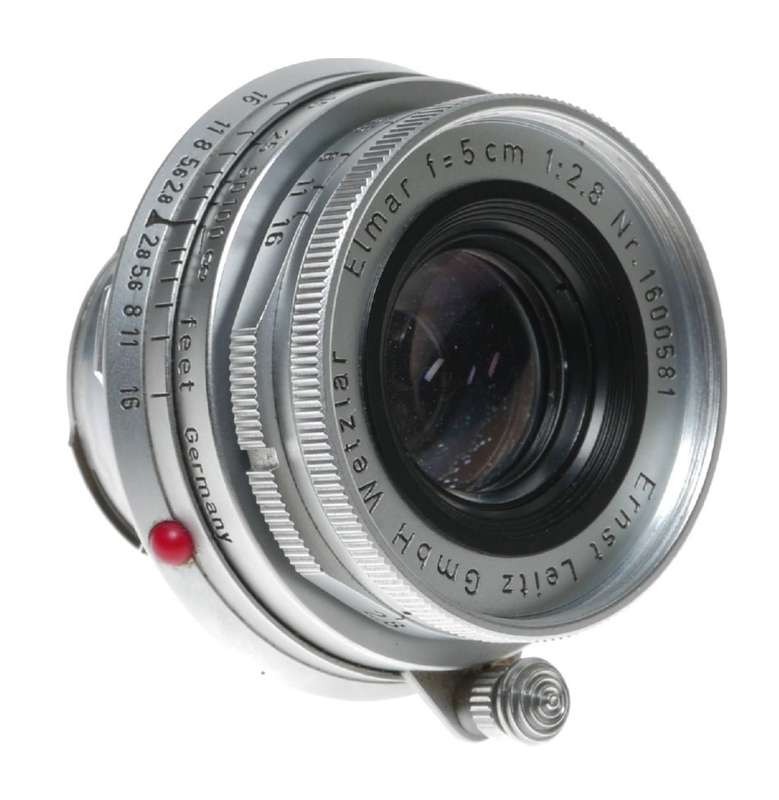 2.8/50mm Elmar 5cm f2.8 Collapsible Leica BM rangefinder camera lens