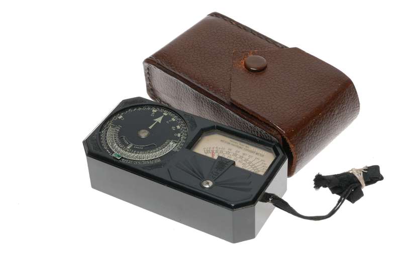 Leicameter photronic cased exposure meter Weston model 650 Leitz N.Y