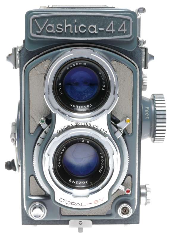 Yashica-44 Baby 4x4 TLR Roll film Camera Yashikor 3.5/60mm Lens