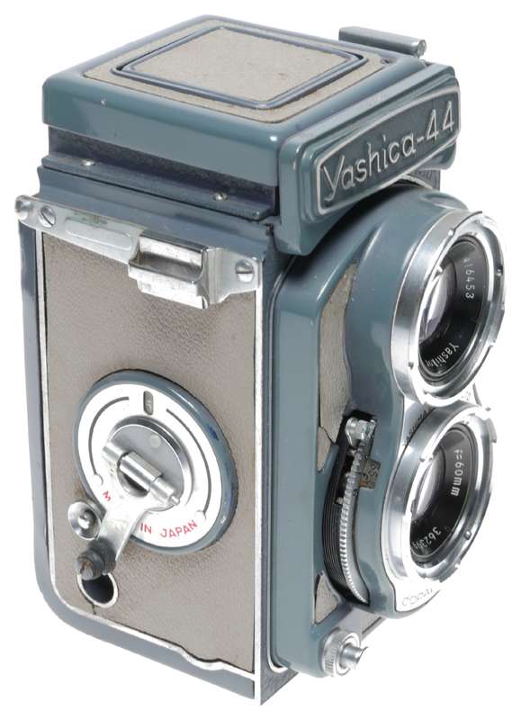 Yashica-44 Baby 4x4 TLR Roll film Camera Yashikor 3.5/60mm Lens