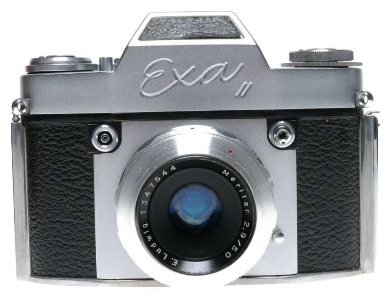 Ihagee EXA II Version 5.1 SLR Film Camera No.253468 Meritar 2.9/50
