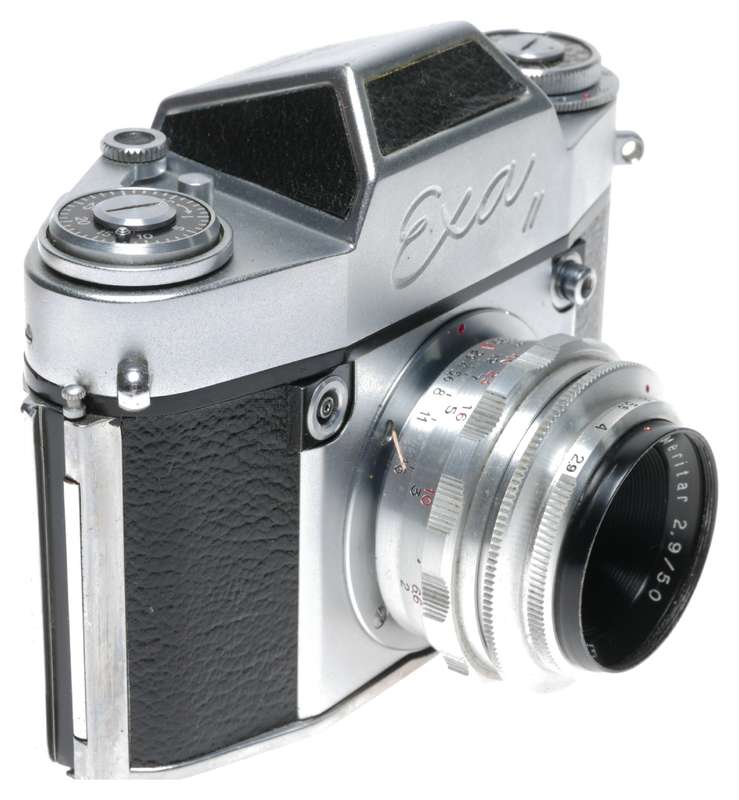 Ihagee EXA II Version 5.1 SLR Film Camera No.253468 Meritar 2.9/50