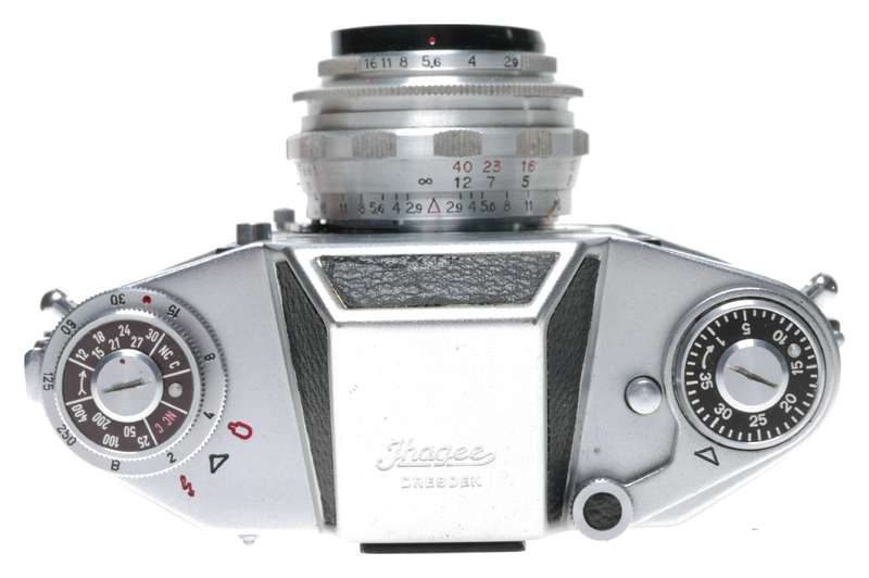 Ihagee EXA II Version 5.1 SLR Film Camera No.253468 Meritar 2.9/50