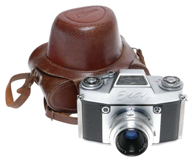 Ihagee EXA II Version 5.1 SLR Film Camera No.253468 Meritar 2.9/50