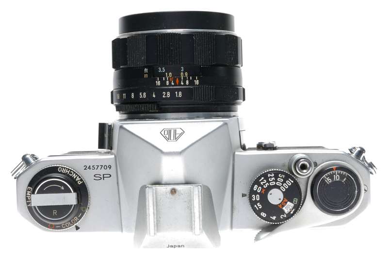Asahi Pentax Spotmatic SP1000 SLR 35mm Camera M42 Super-Takumar 1.8/55