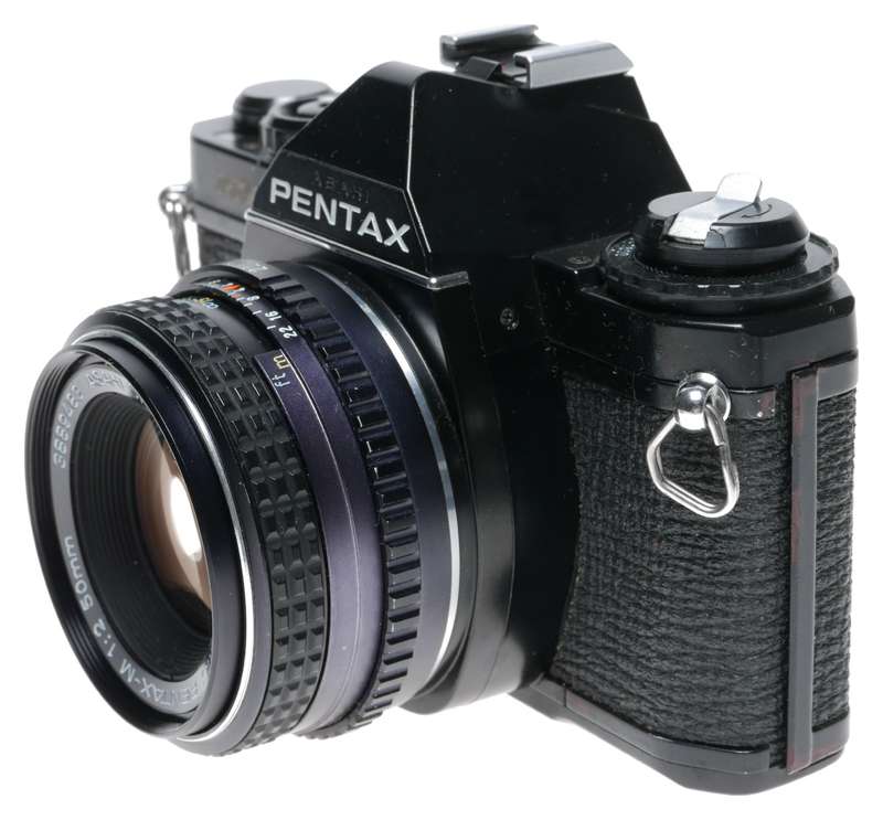 Pentax MV1 SLR Film Camera SMC Pentax-M 1:2/50 Lens