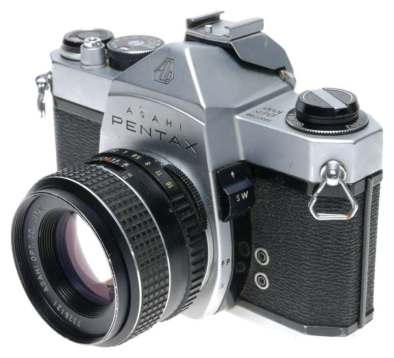 Pentax SP1000 Spotmatic SLR Film Camera SMC Takumar 1:2/55mm