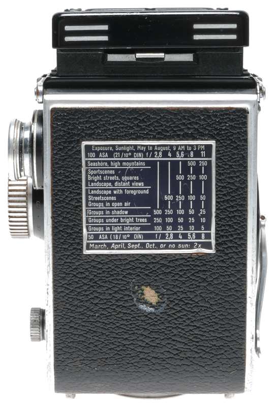 Rolleiflex Automat 2.8C TLR Film Camera Xenotar 1:2.8/80