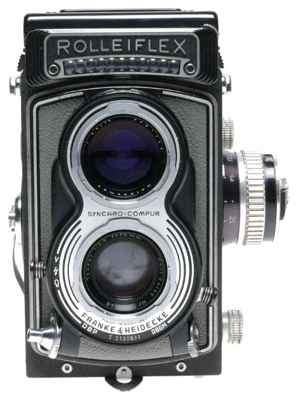 Rolleiflex T1 Grey Model K8 Tessar 3.5/75mm