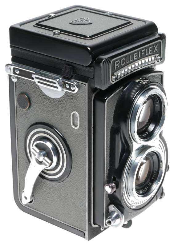 Rolleiflex T1 Grey Model K8 Tessar 3.5/75mm