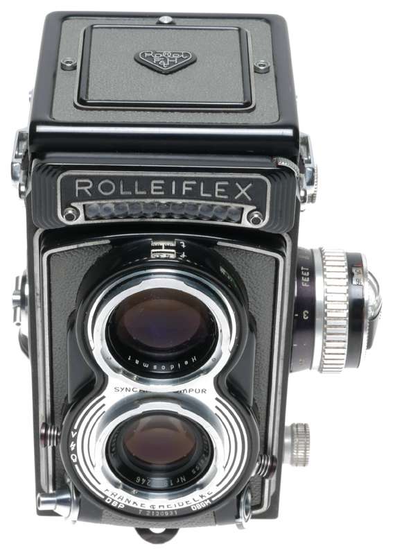 Rolleiflex T1 Grey Model K8 Tessar 3.5/75mm