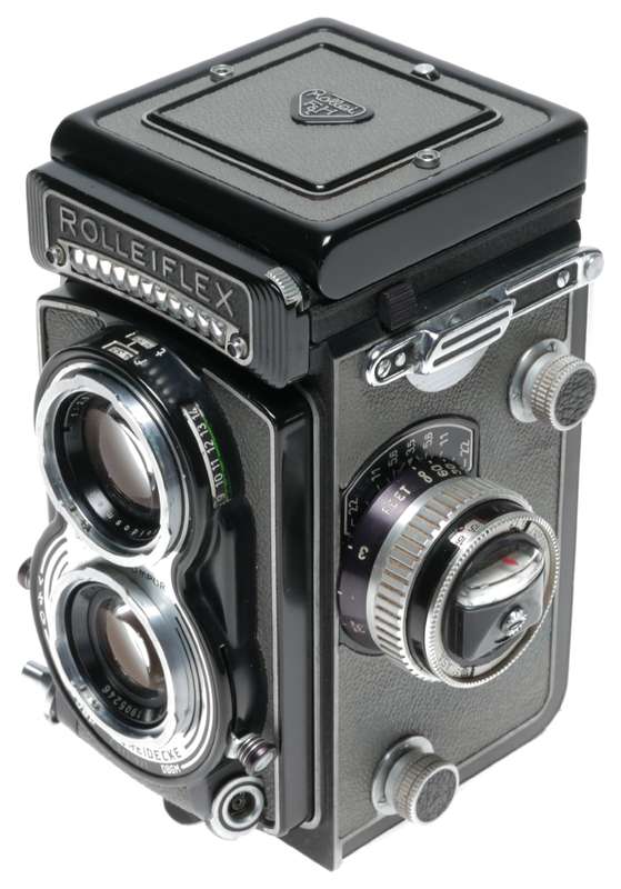 Rolleiflex T1 Grey Model K8 Tessar 3.5/75mm