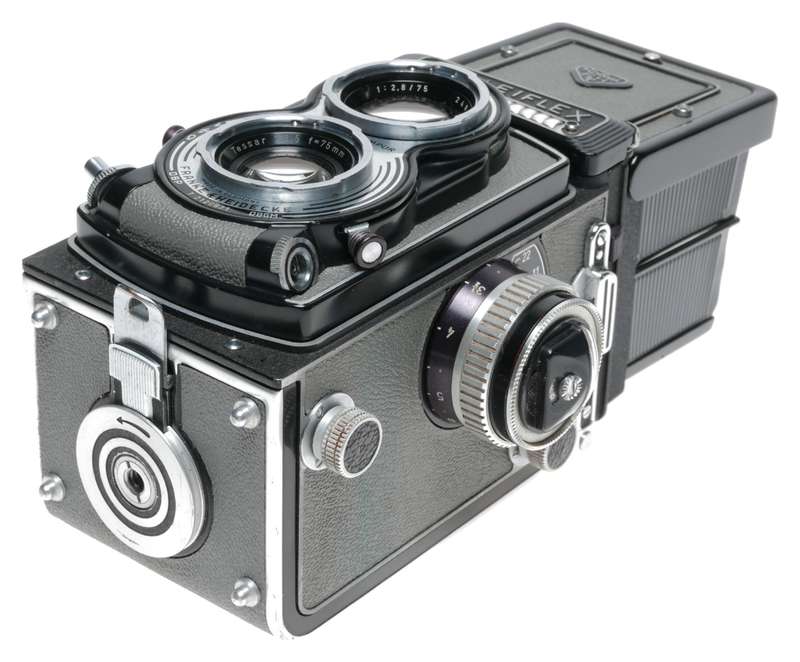 Rolleiflex T1 Grey Model K8 Tessar 3.5/75mm