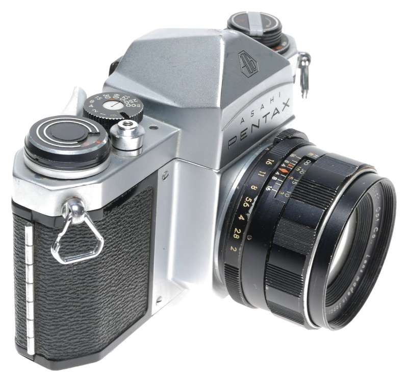 Asahi Pentax S1a SLR Camera Nr.701239 Super-Takumar 2/55 Lens