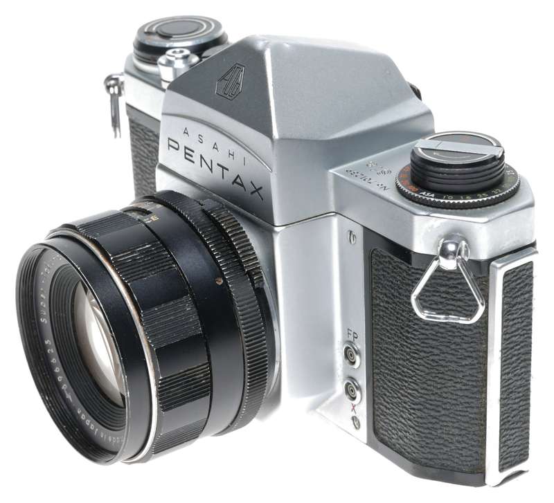 Asahi Pentax S1a SLR Camera Nr.701239 Super-Takumar 2/55 Lens
