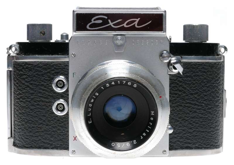 Ihagee EXA Version 6 No.608985 Ludwig Meritar 2.9/50 Lens