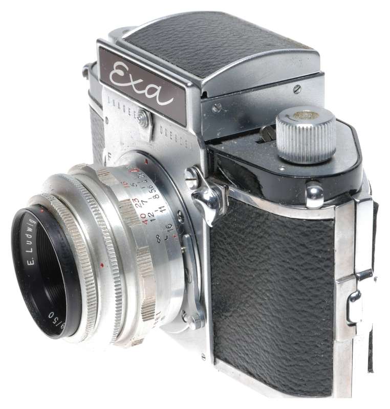 Ihagee EXA Version 6 No.608985 Ludwig Meritar 2.9/50 Lens