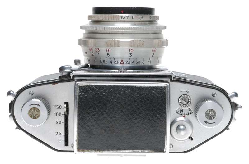 Ihagee EXA Version 6 No.608985 Ludwig Meritar 2.9/50 Lens