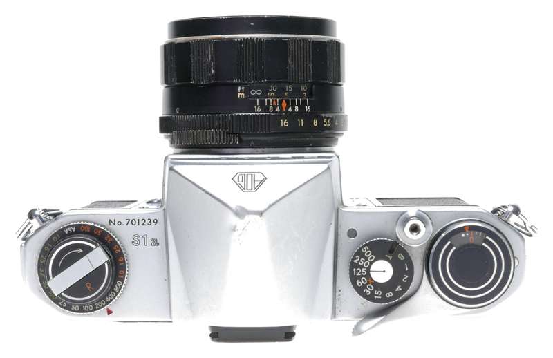 Asahi Pentax S1a SLR Camera Nr.701239 Super-Takumar 2/55 Lens