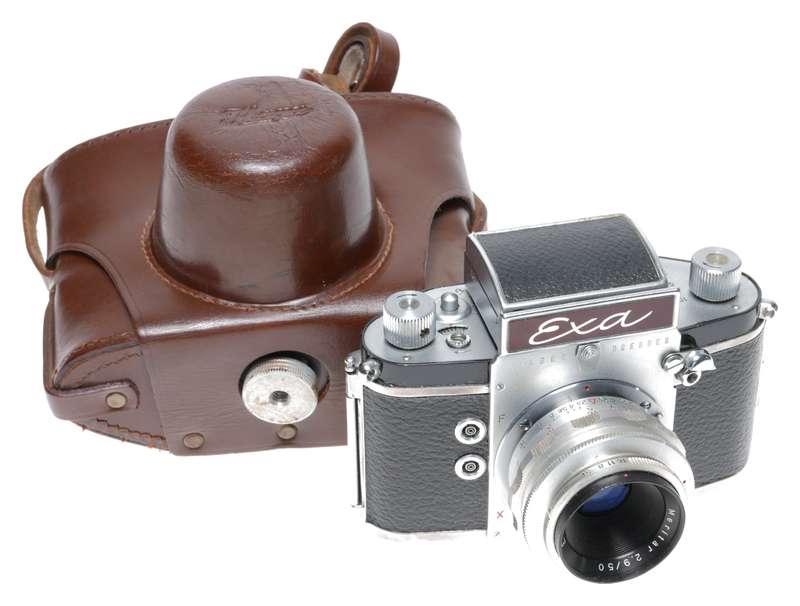 Ihagee EXA Version 6 No.608985 Ludwig Meritar 2.9/50 Lens