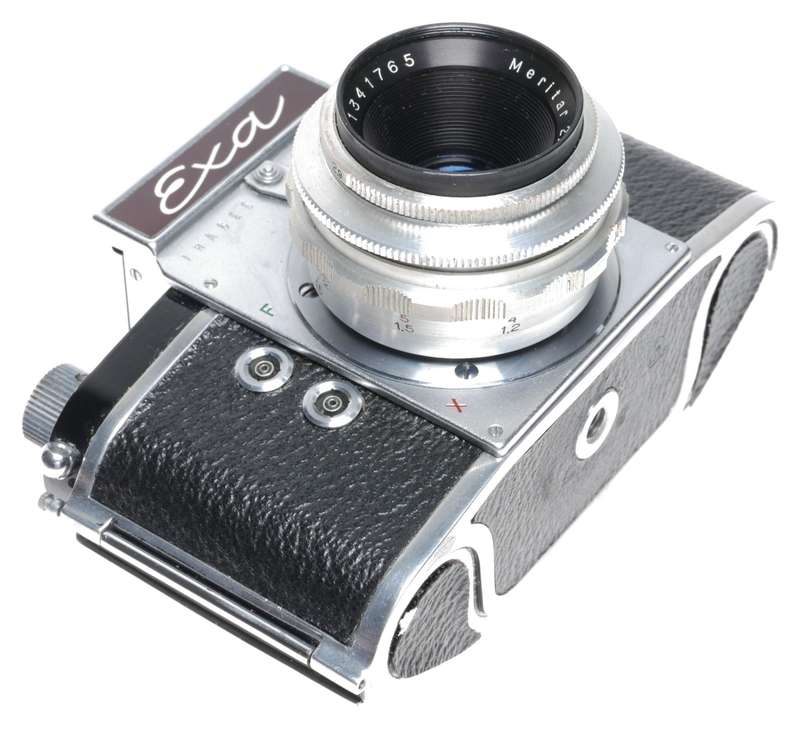 Ihagee EXA Version 6 No.608985 Ludwig Meritar 2.9/50 Lens