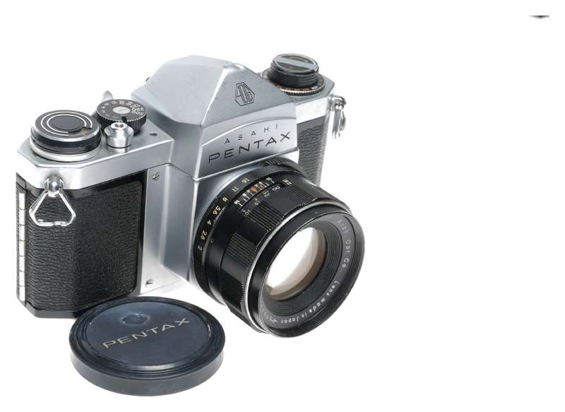 Asahi Pentax S1a SLR Camera Nr.701239 Super-Takumar 2/55 Lens