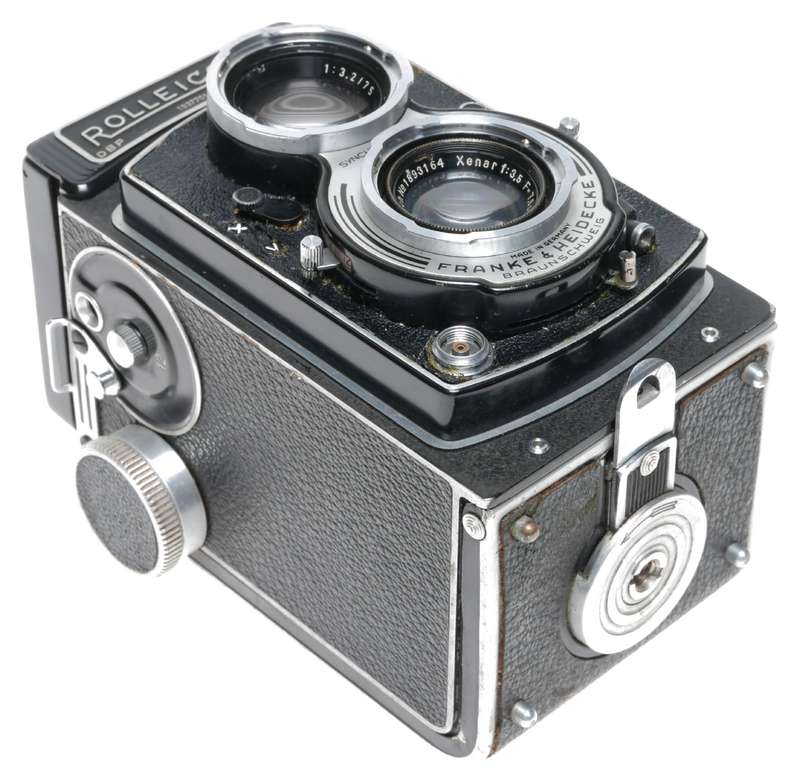 Rolleicord Va Type II TLR Film Camera Schneider Xenar 1:3.5/75