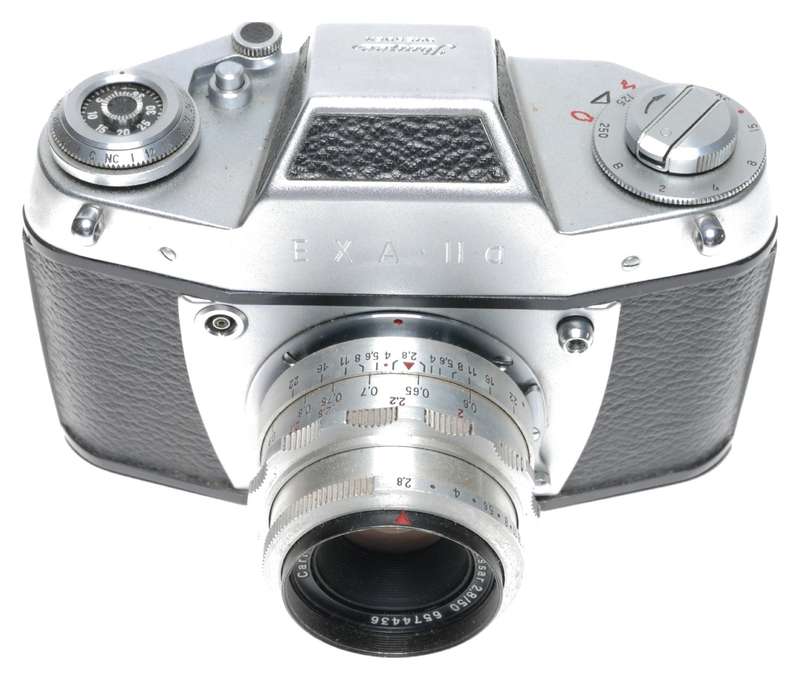 Ihagee EXA IIa Version 6.2 SLR Film Camera Tessar 2.8/50