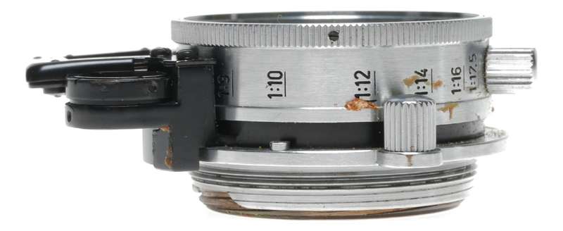 Close focus attachment for Hektor Summar Leica leitz lens