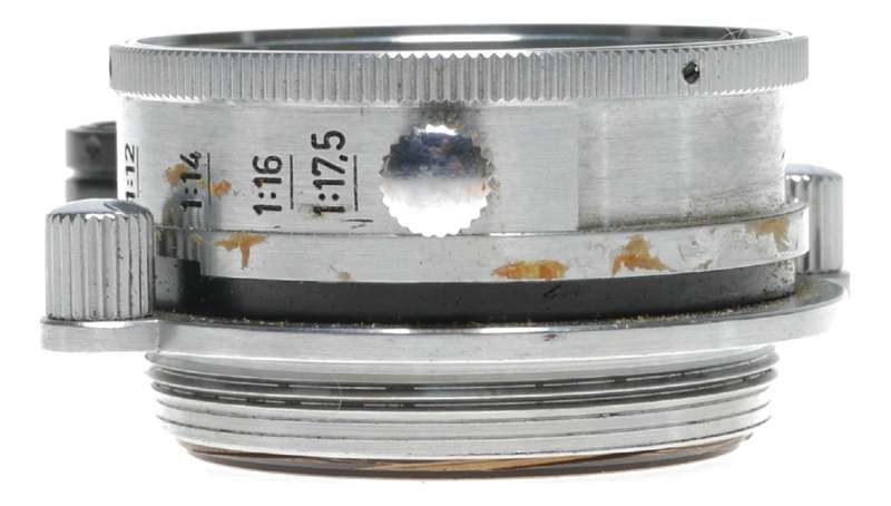 Close focus attachment for Hektor Summar Leica leitz lens