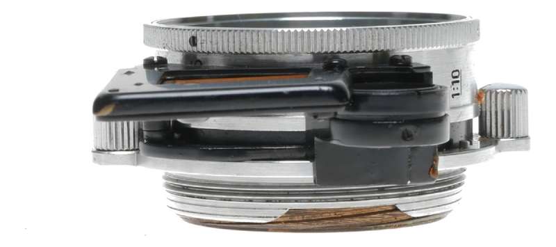Close focus attachment for Hektor Summar Leica leitz lens