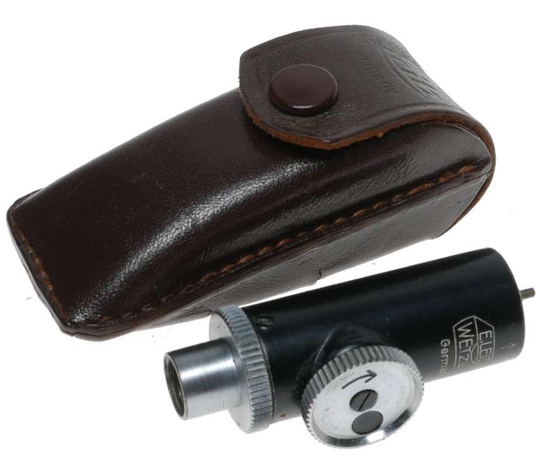 Flash release fitted over camera release for Webber Flash Gun
