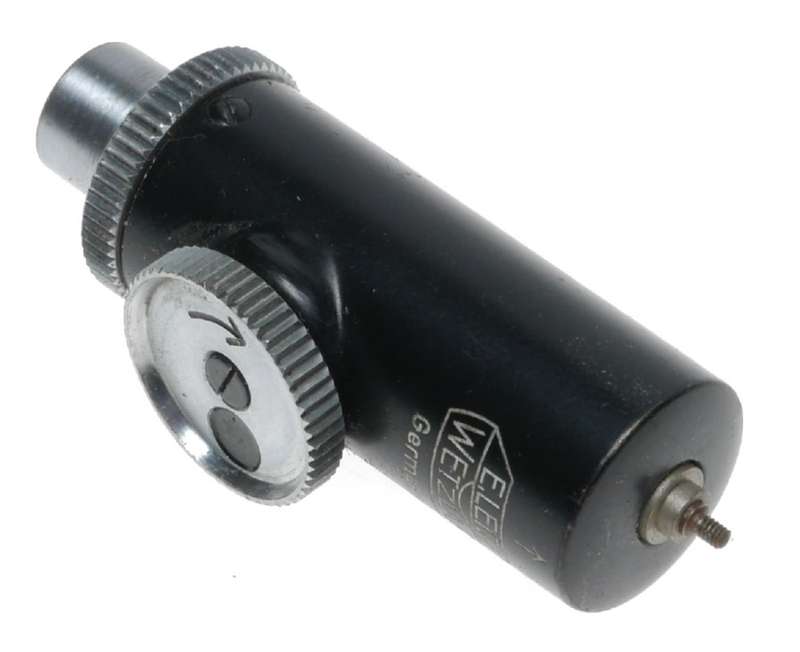 Flash release fitted over camera release for Webber Flash Gun