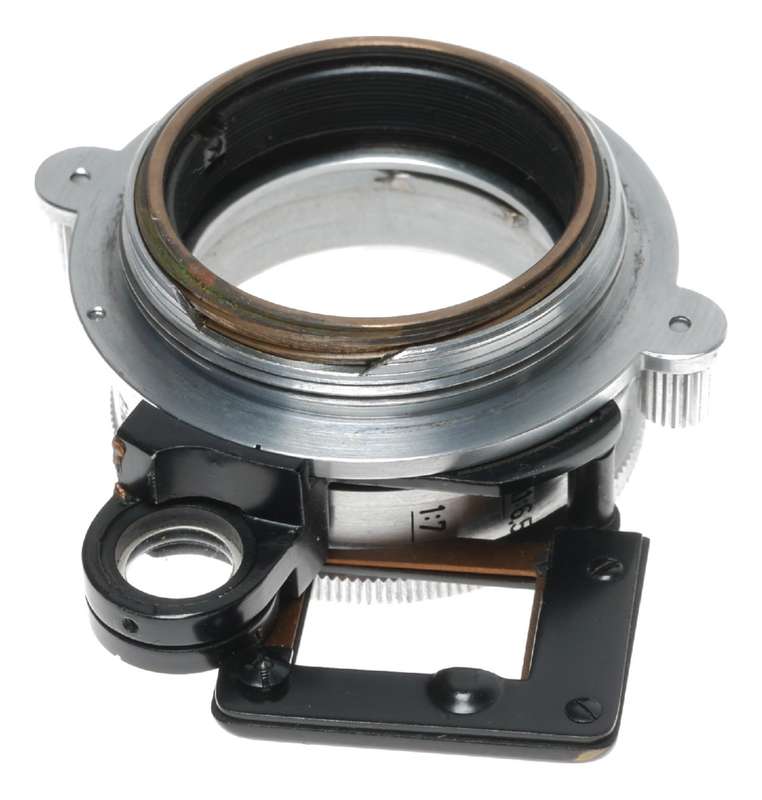 Close focus attachment for Hektor Summar Leica leitz lens