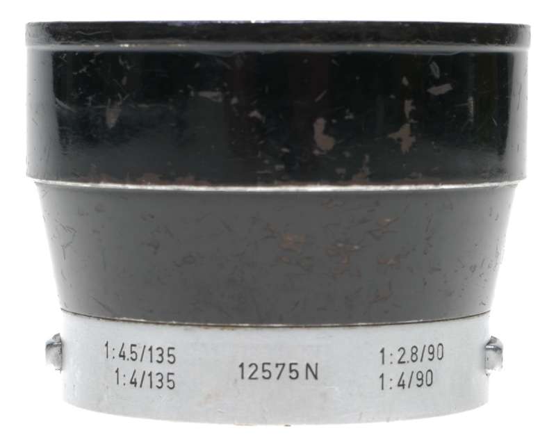 12575N Leica 90mm camera lens hood 135mm shade original Leitz