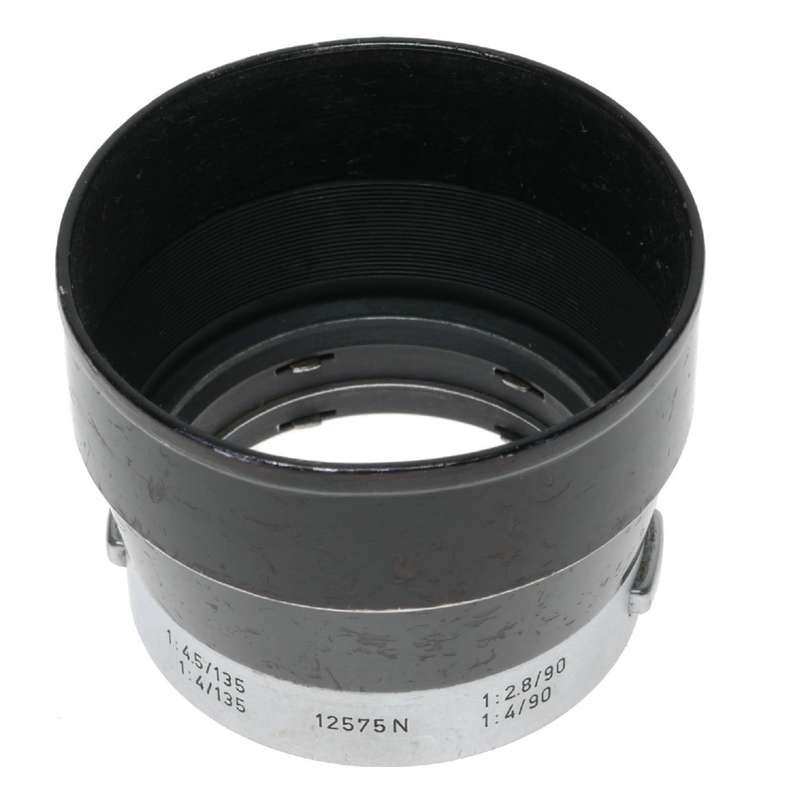 12575N Leica 90mm camera lens hood 135mm shade original Leitz