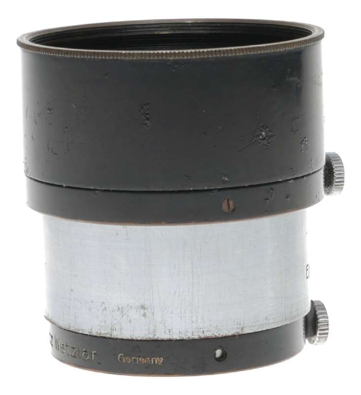 FIKUS Leica lens hood shade extendable version 3,5 and 13,5cm Leitz
