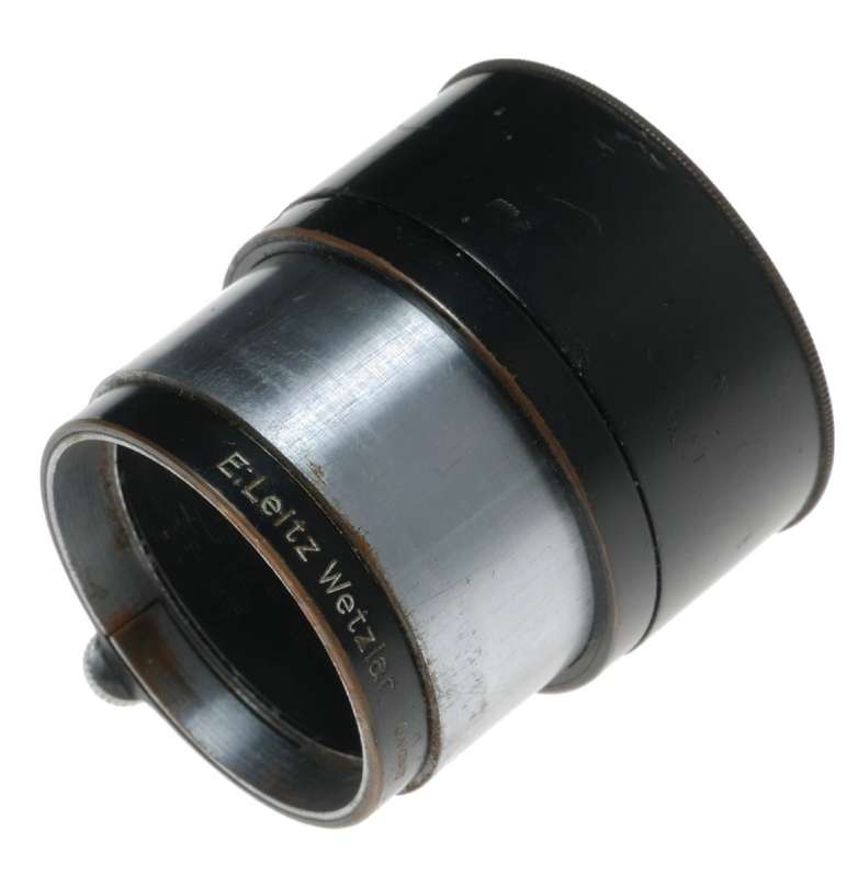 FIKUS Leica lens hood shade extendable version 3,5 and 13,5cm Leitz